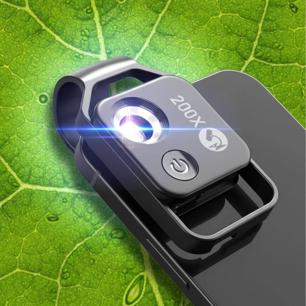 Smartphone Microscoop met Clip