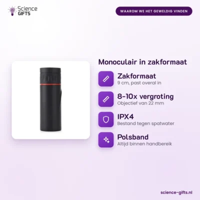 Monoculair in zakformaat