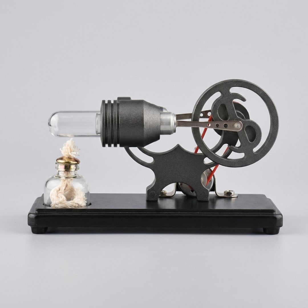 Stirlingmotor Zwart Afbeelding 6