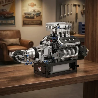 Motor bouwpakket supercar met elektromotor (737 delen)