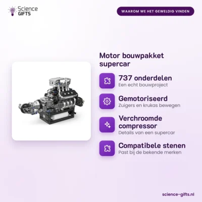 Motor bouwpakket supercar