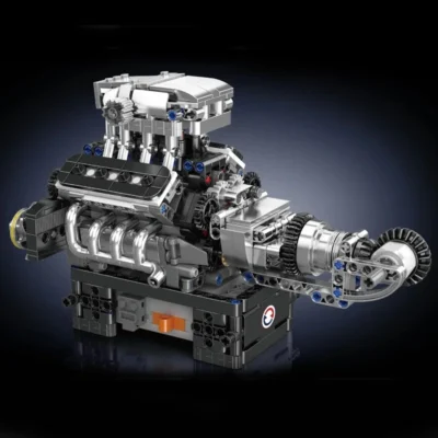Motor bouwpakket supercar met elektromotor (737 delen)
