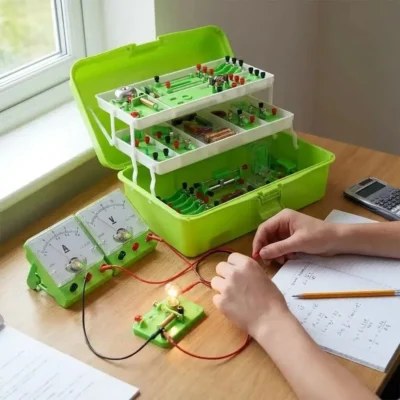 Natuurkunde experimenteerset elektriciteit en magnetisme