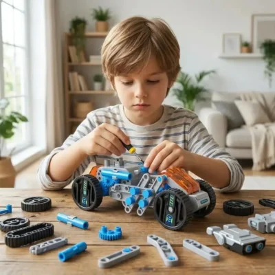 Robot bouwpakket 12-in-1 met oplaadbare accu