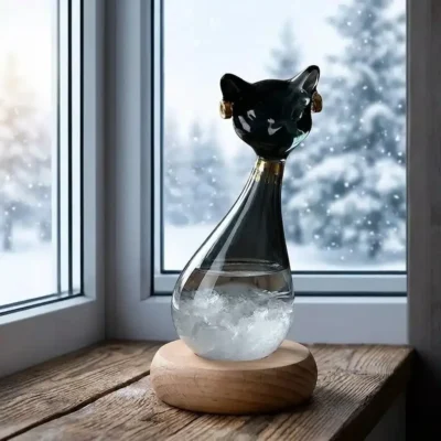 Stormglas kat in Egyptische stijl