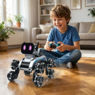 Stunt Robothond met 8 Wielen en Afstandsbediening