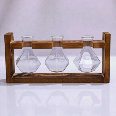 Bekerglas Vaas Stekjes Set van 3 Afbeelding 6