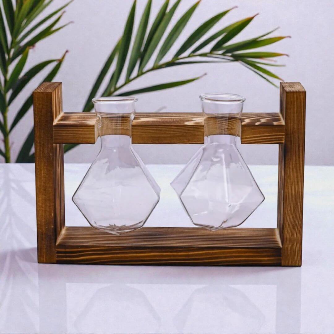 Bekerglas Vaas Stekjes Set van 3 Afbeelding 5