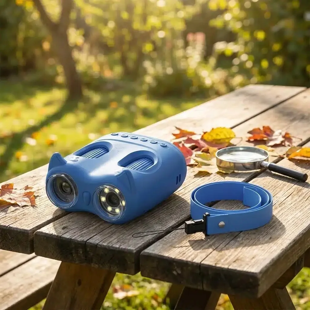 Verrekijker kind 2-in-1 met microscoop en scherm